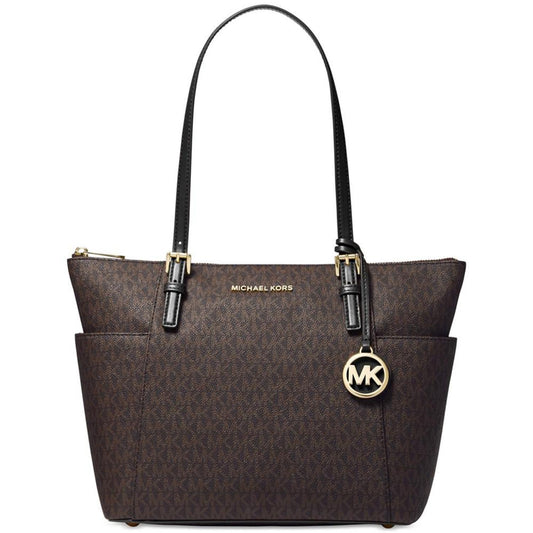 Logo Jet Set East West Top Zip Tote