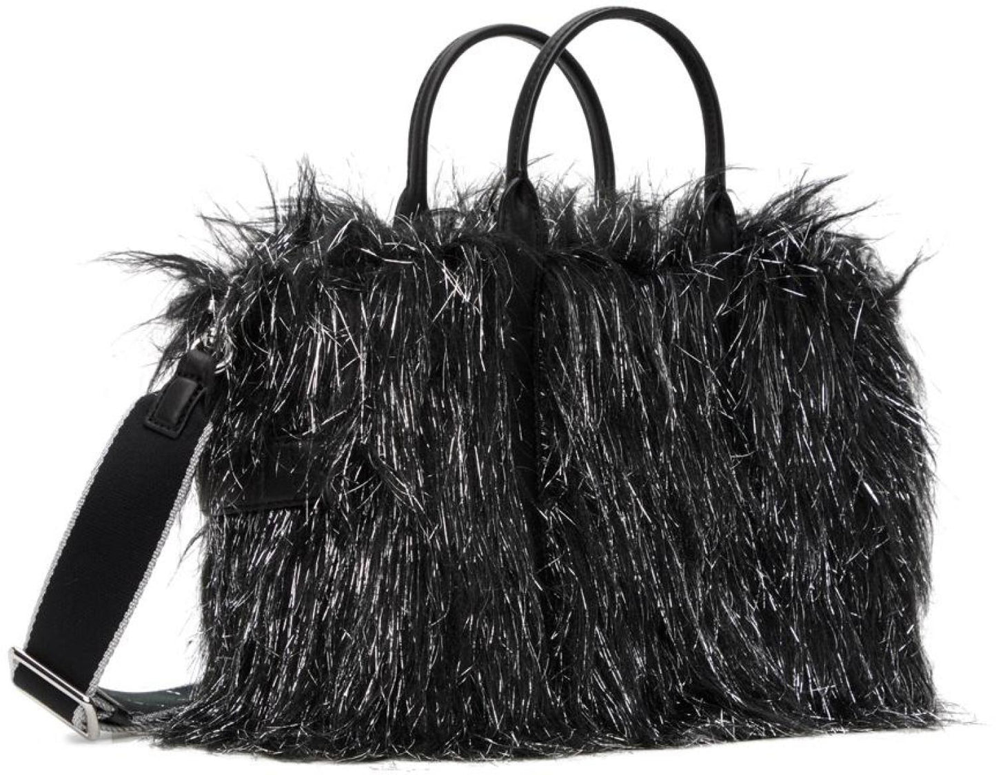 Black & Silver 'The Creature Small' Tote