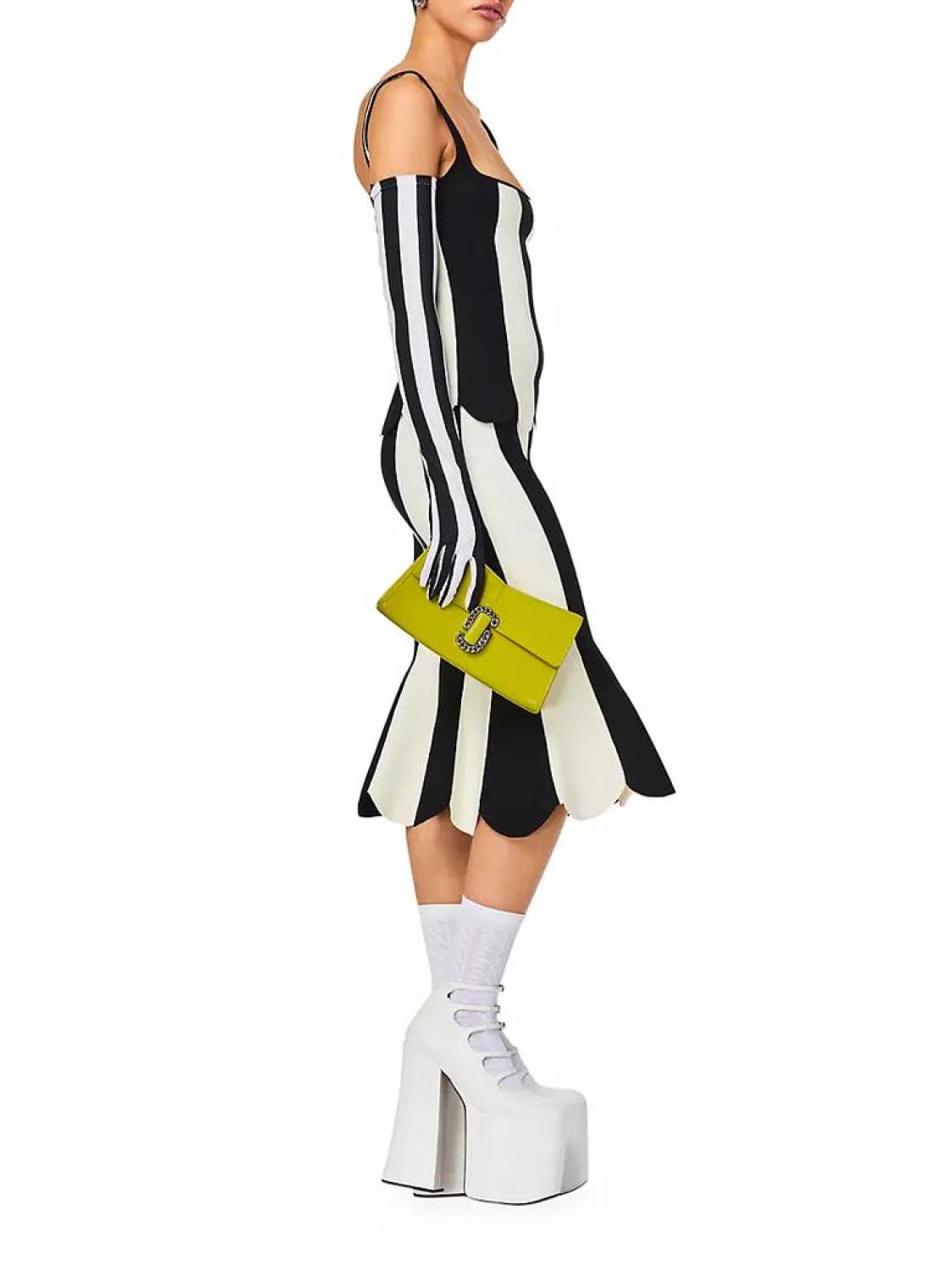 The St. Marc Convertible Leather Clutch