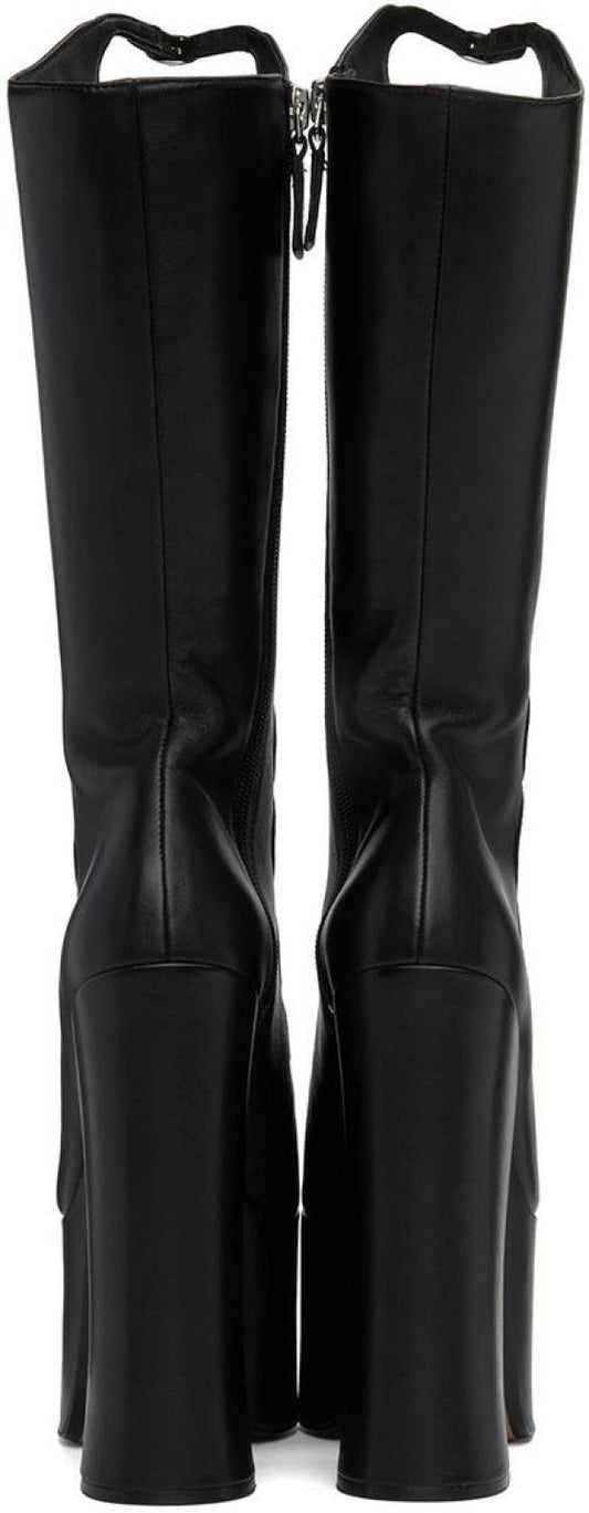 Black Multi Buckle Kiki Boots