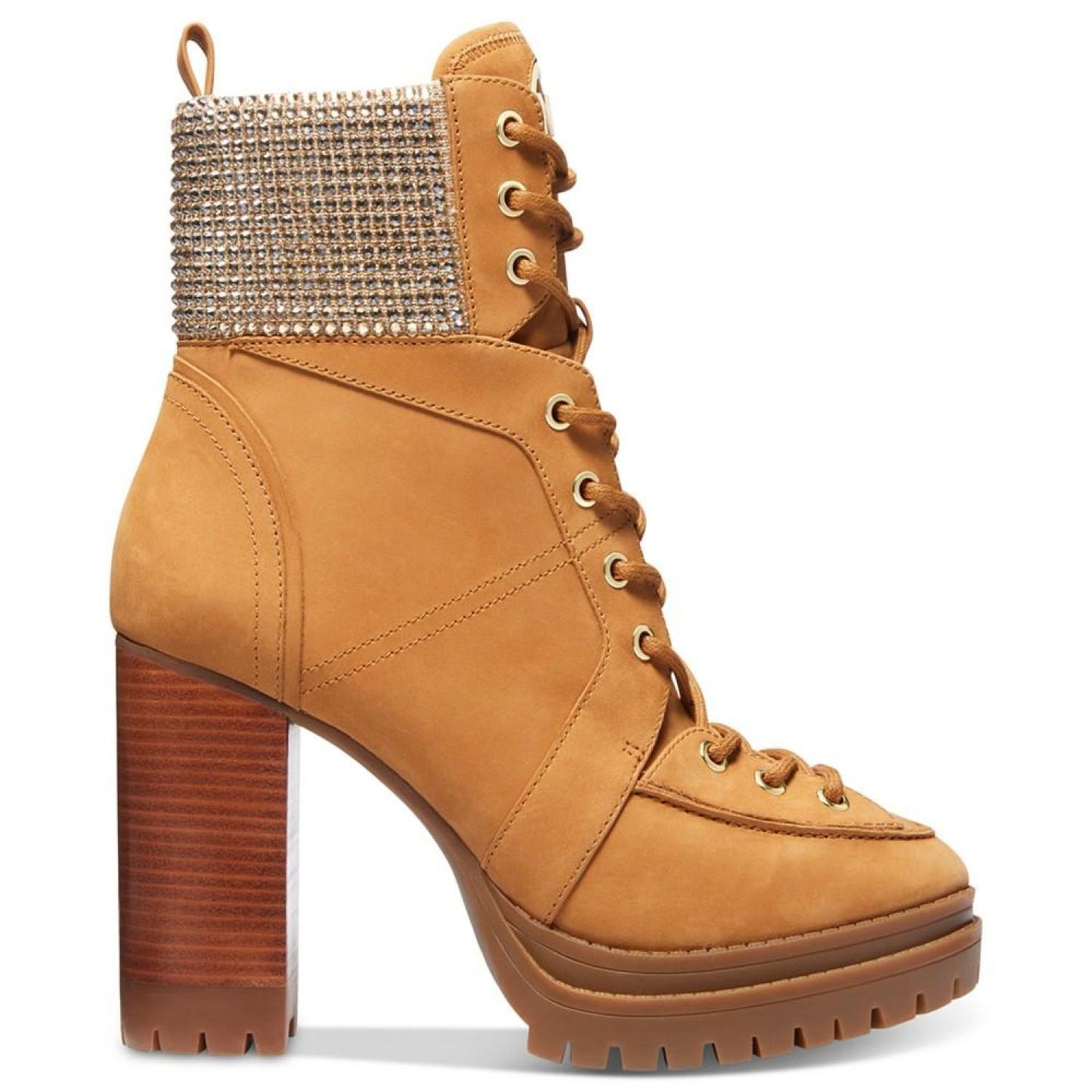 Women's Yvonne Lace-Up Embellished Booties