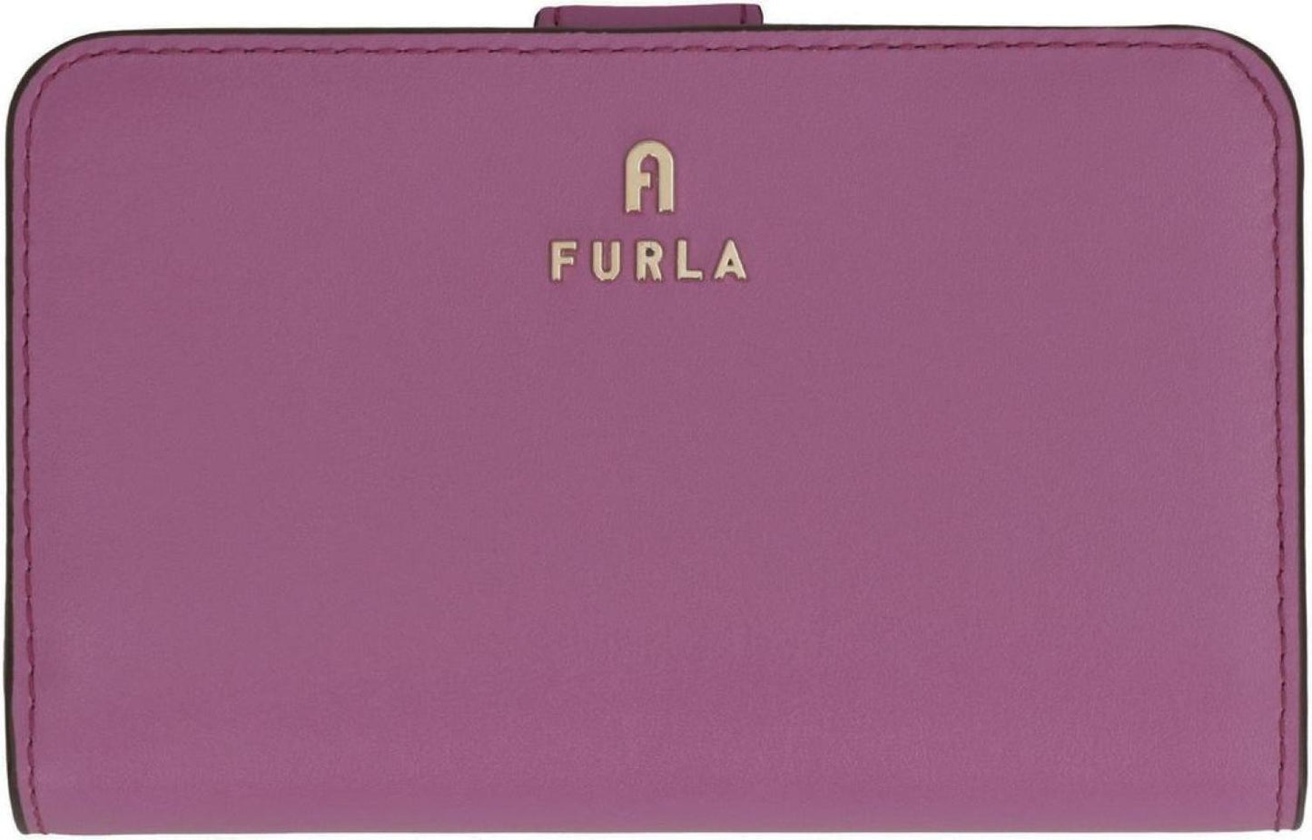 Furla Logo-Plaque Zipped Wallet