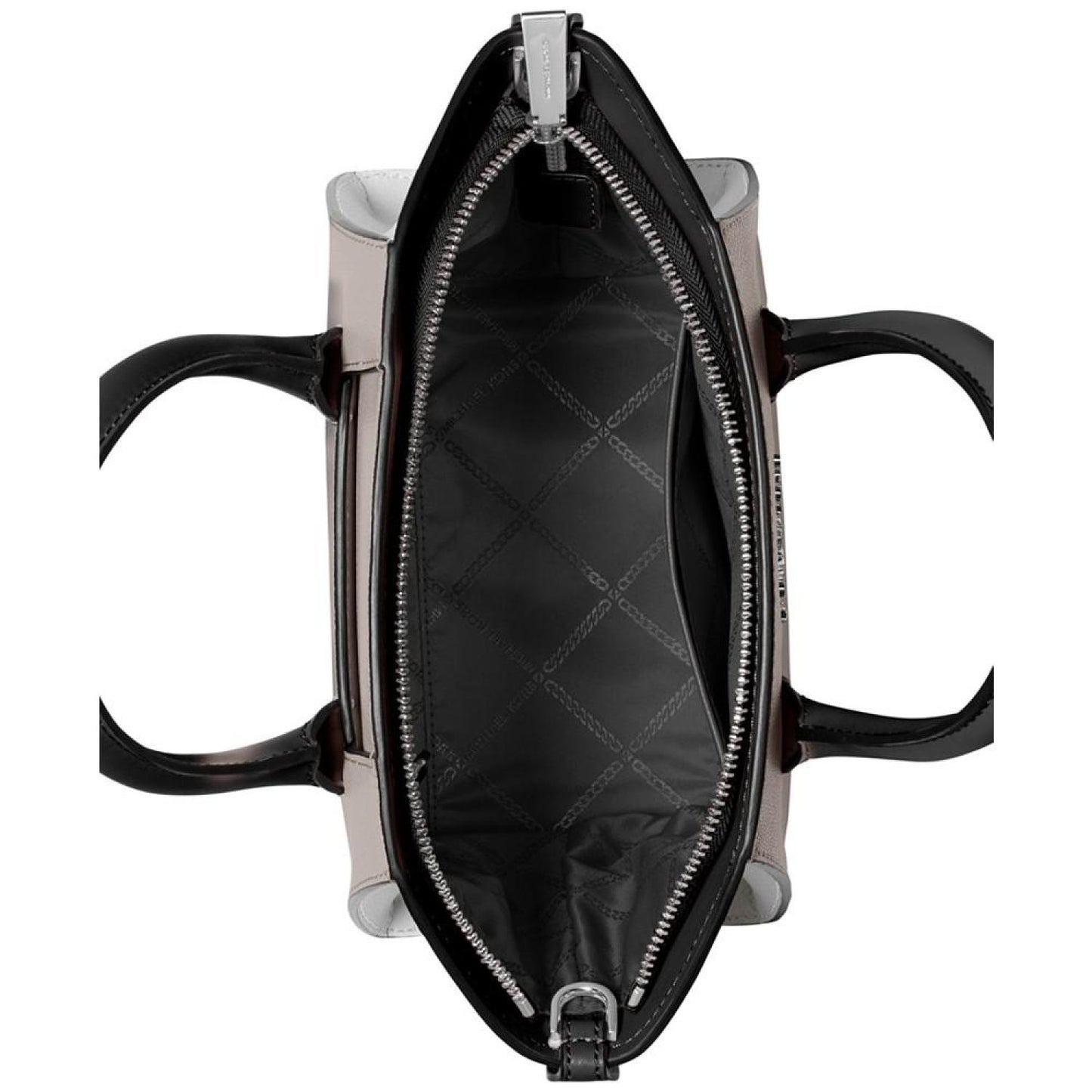 Avril Small Top Zip Leather Satchel