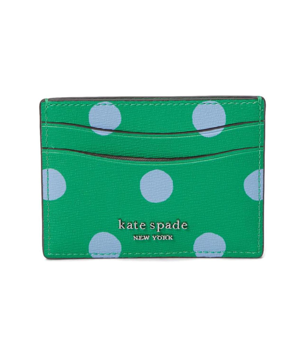Morgan Sunshine Dot Printed Pvc Card Holder