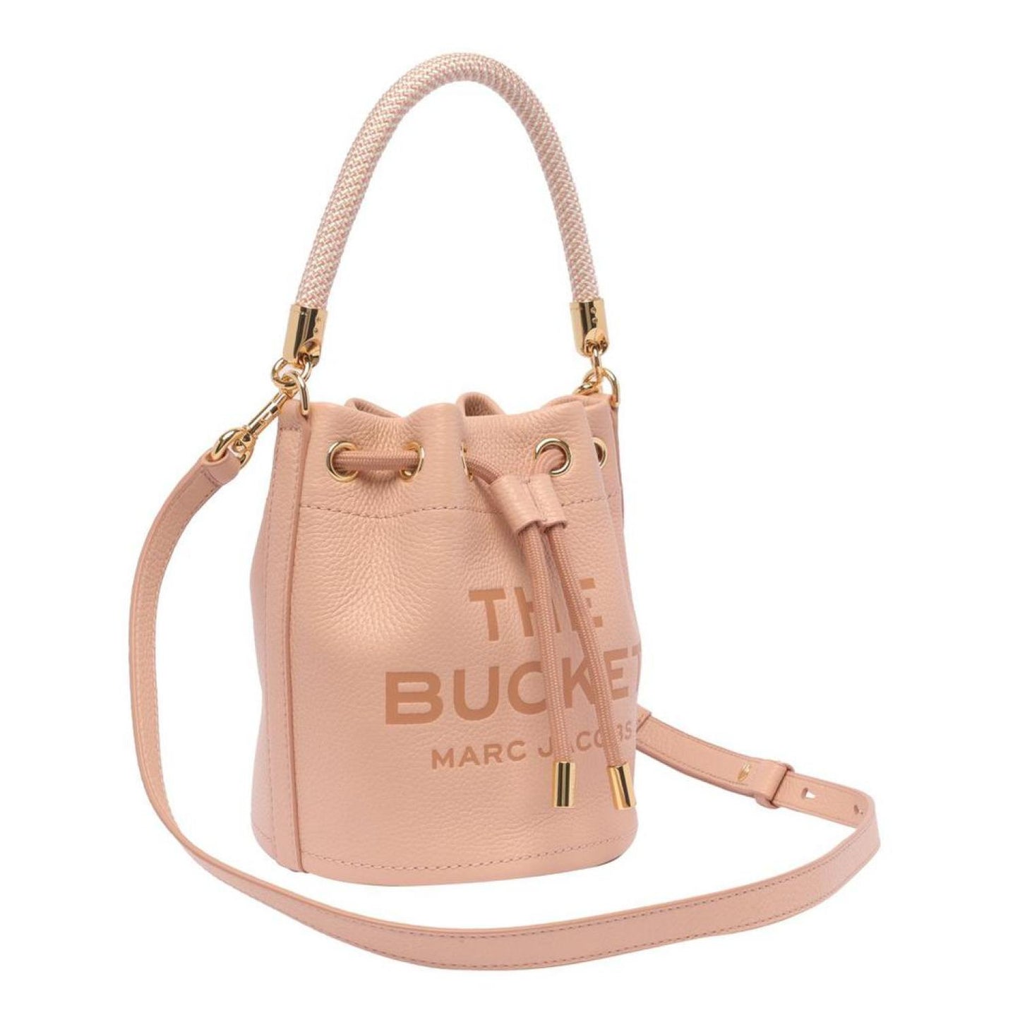 Marc Jacobs Logo Embossed Bucket Bag