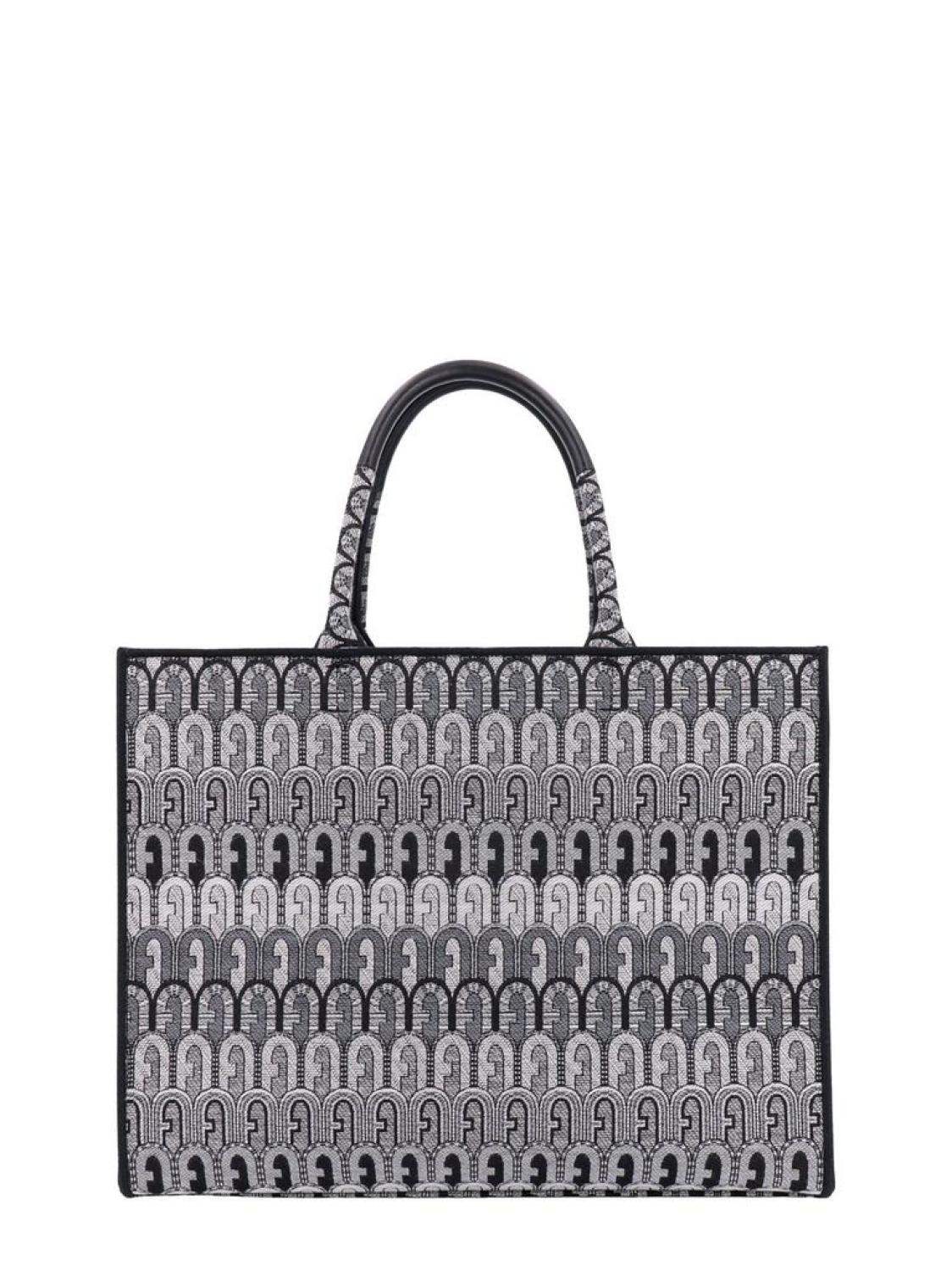 Furla Opportunity Jacquard Top Handle Bag