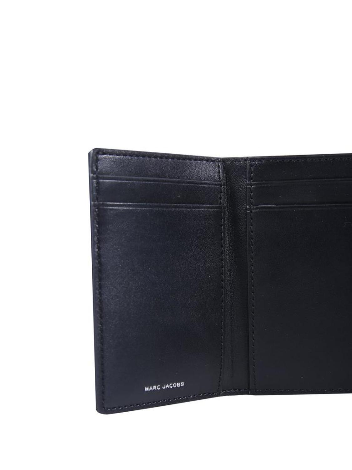 Marc Jacobs Logo Detailed Tri-Fold Wallet