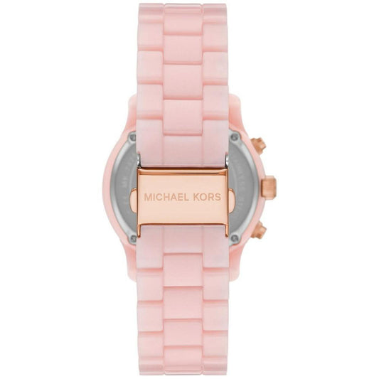 Women's Runway Quartz Chronograph Blush Acetate Watch 38mm