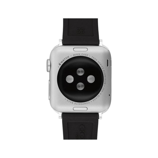 Black Silicone Strap 42/44/45mm Apple Watch Band