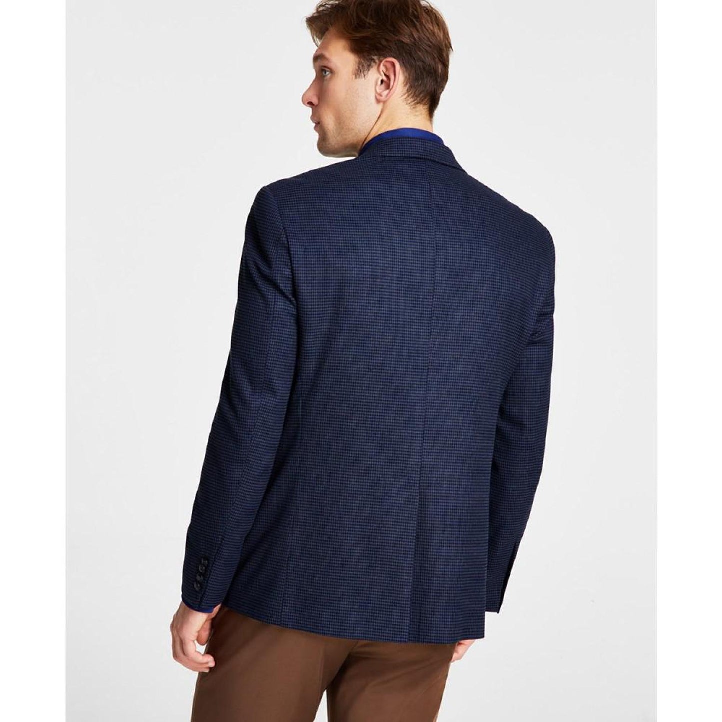 Men's Classic Fit Check Sport Coat