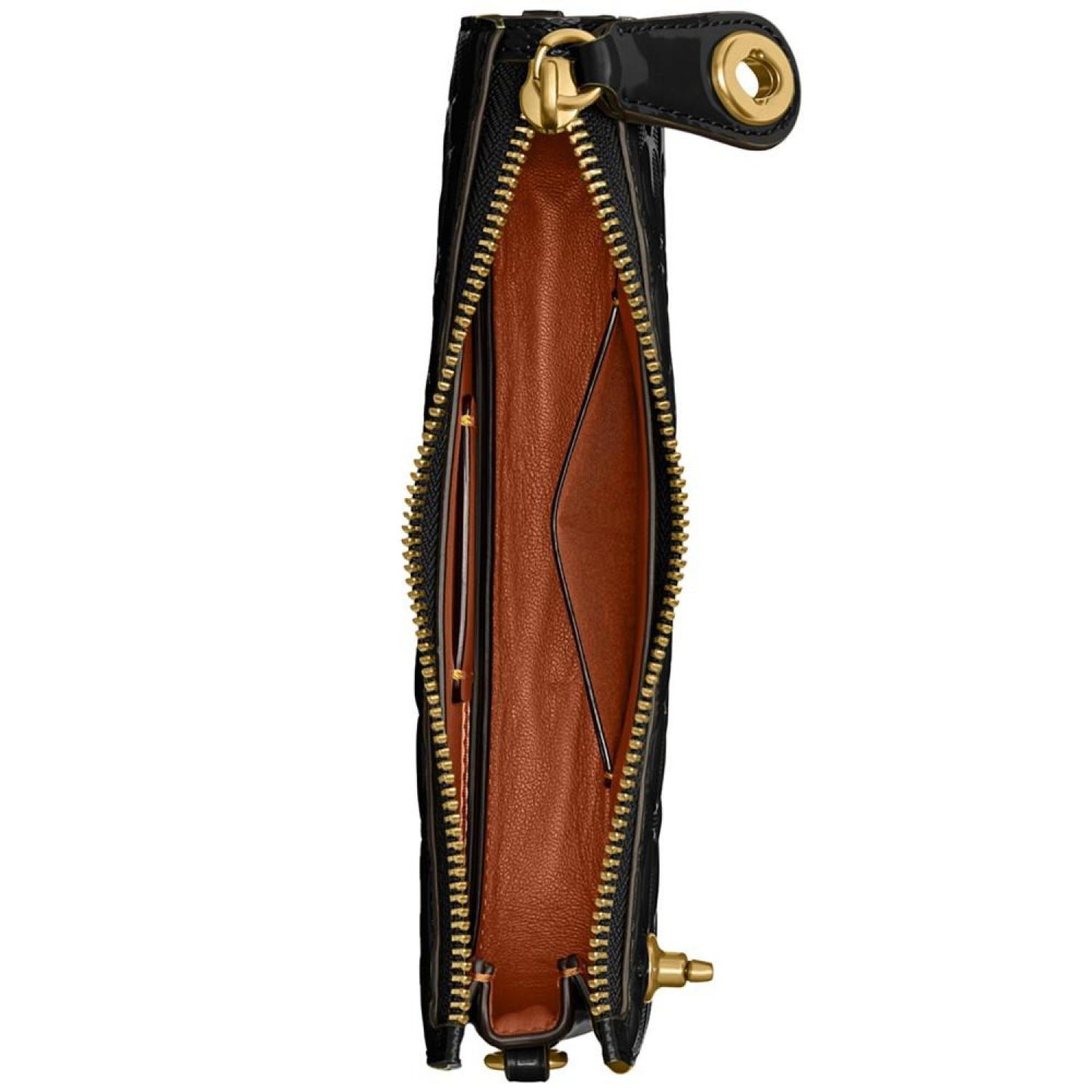 Signature Patent Leather Small Pochette