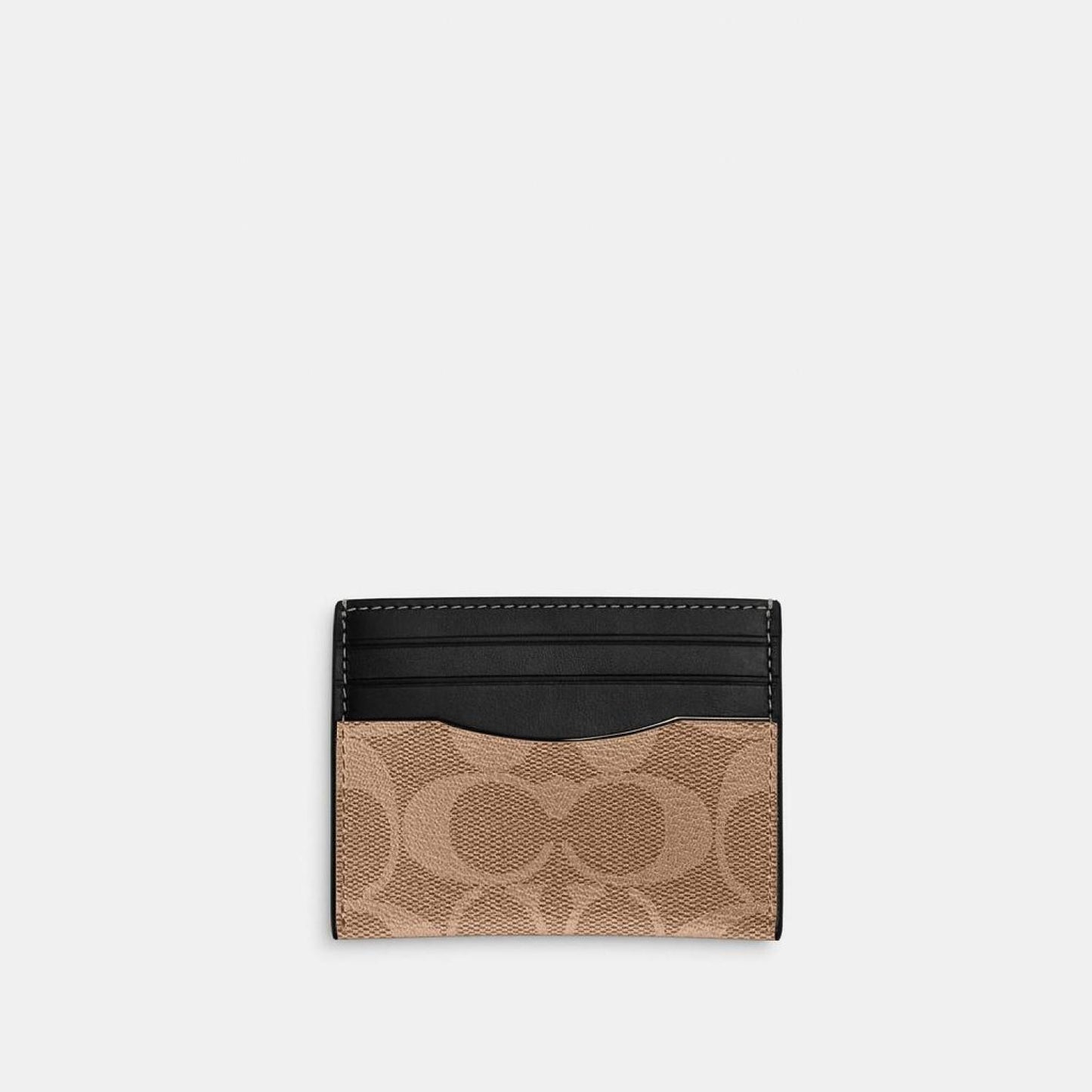 Coach Outlet Slim Id Card Case In Signature Canvas