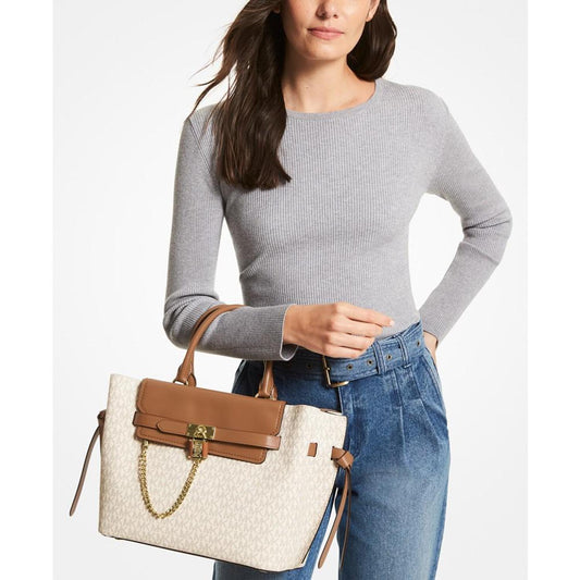 Logo Hamilton Legacy Large Belted Satchel