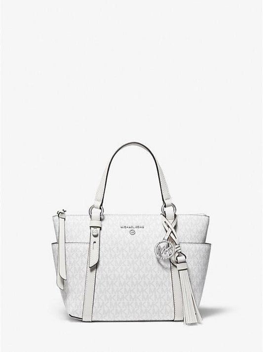 Sullivan Small Logo Top-Zip Tote Bag