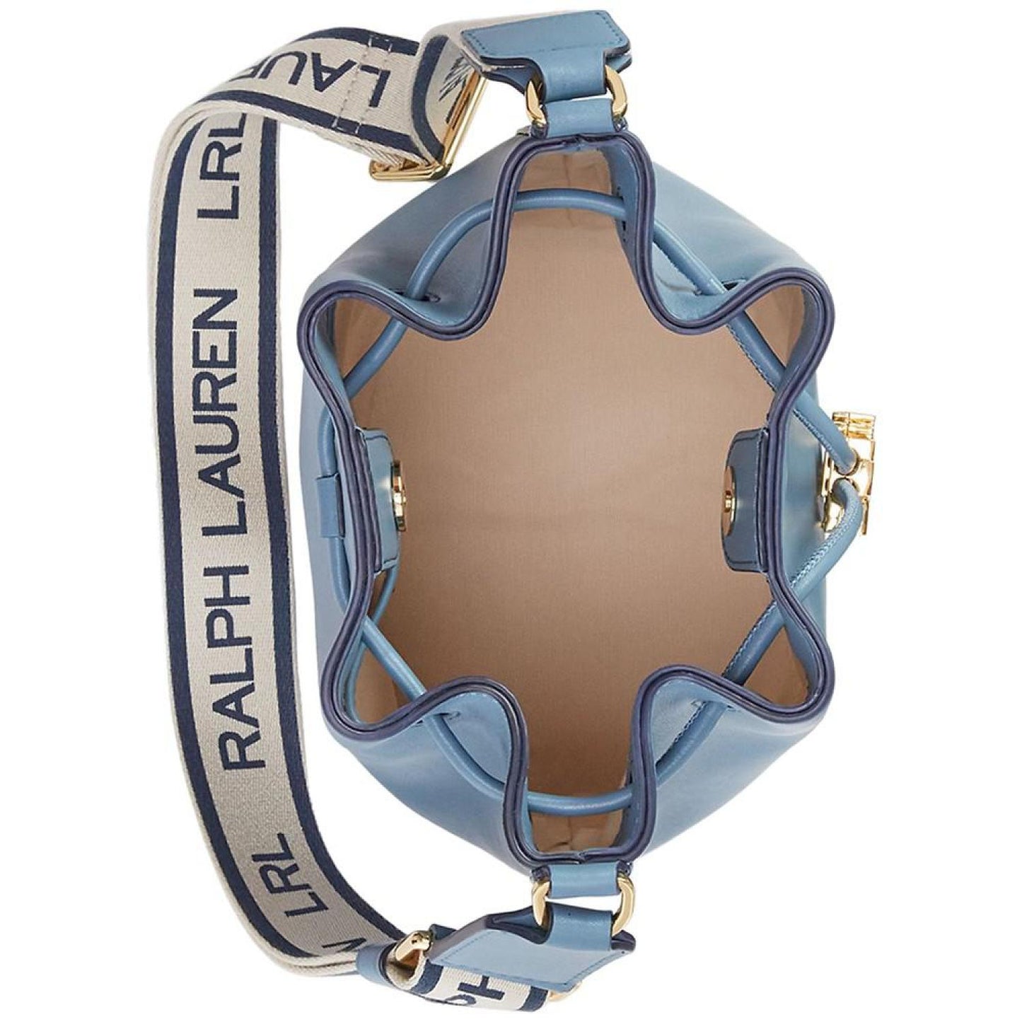 Andie Medium Leather Drawstring Bag