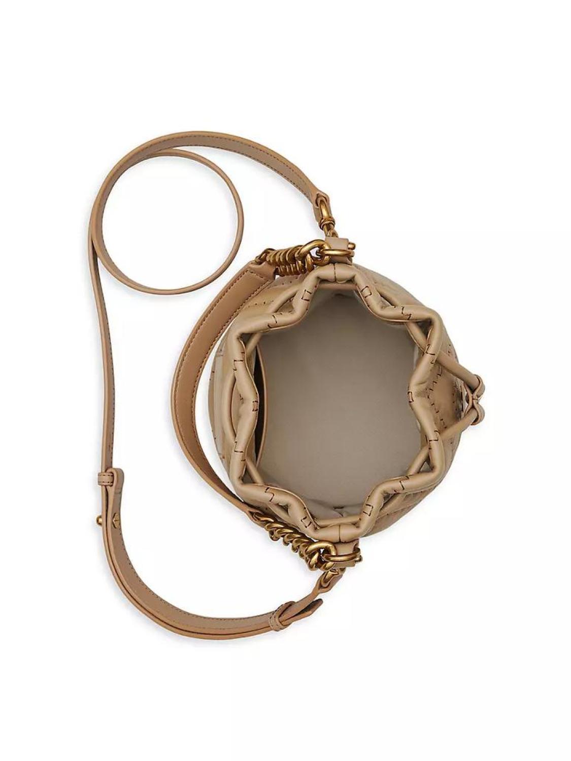 The Quilted Leather Bucket Bag