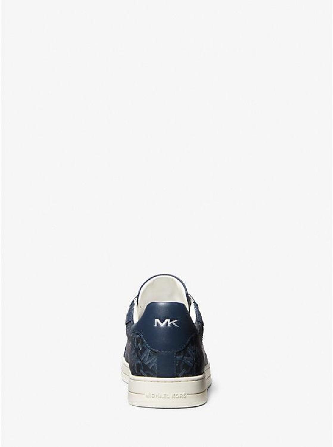 Keating Empire Signature Logo and Leather Sneaker