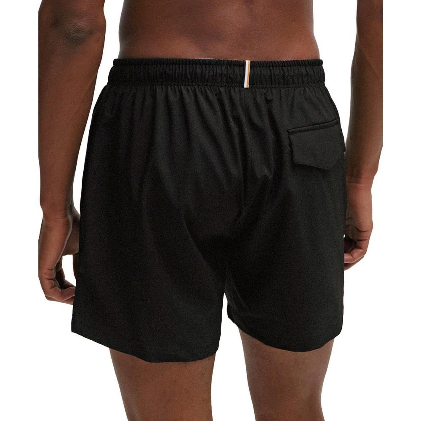 Men's Quick-Drying Logo Print Swim Shorts