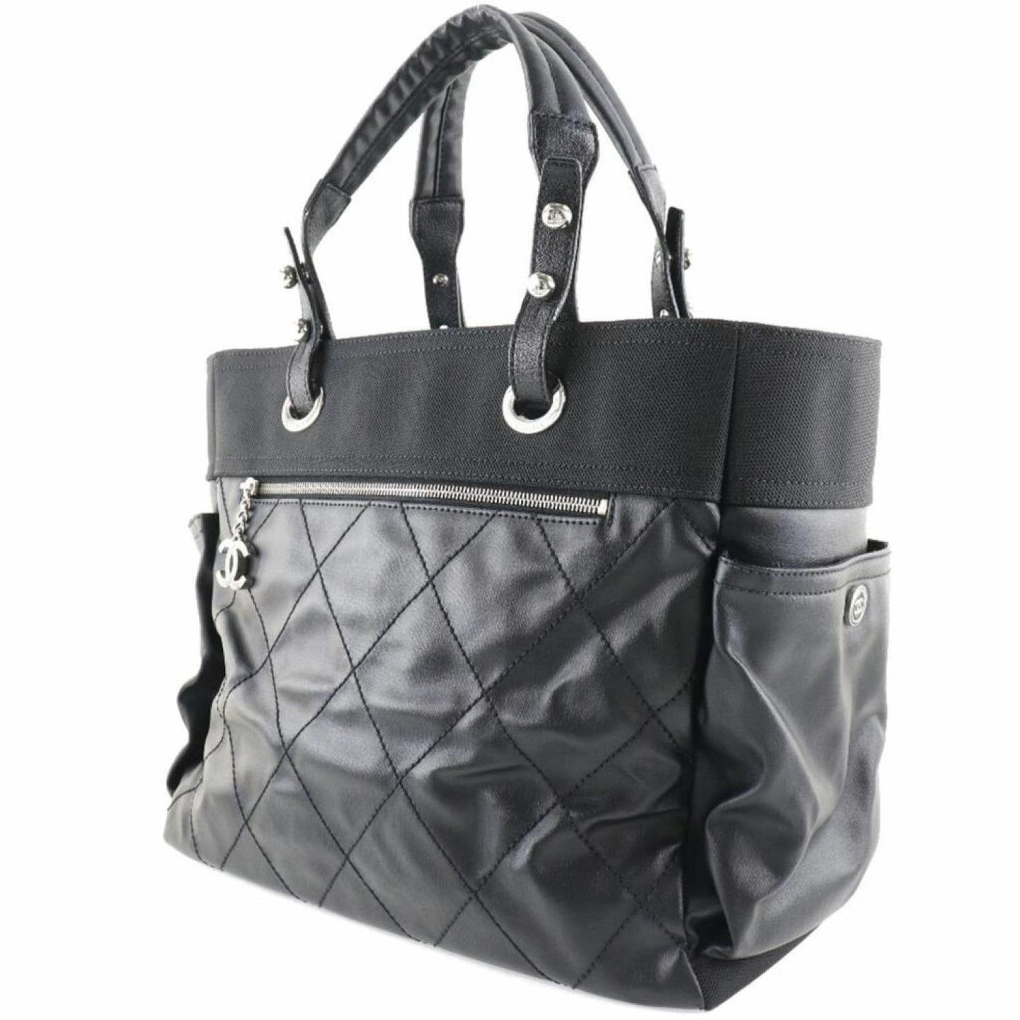 Chanel Biarritz Leather Tote Bag (Pre-Owned)