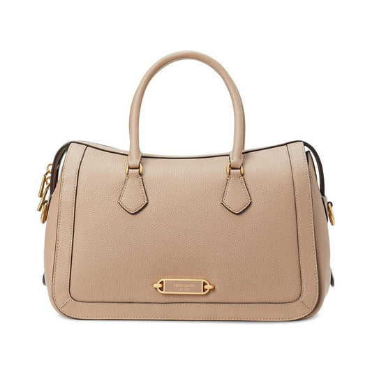 Gramercy Pebbled Leather Small Satchel