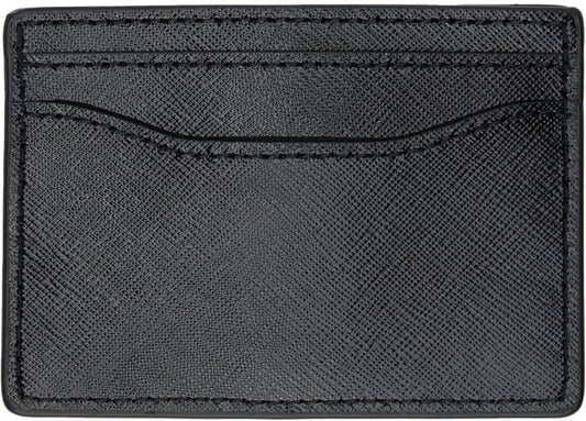 Black 'The J Marc' Card Holder