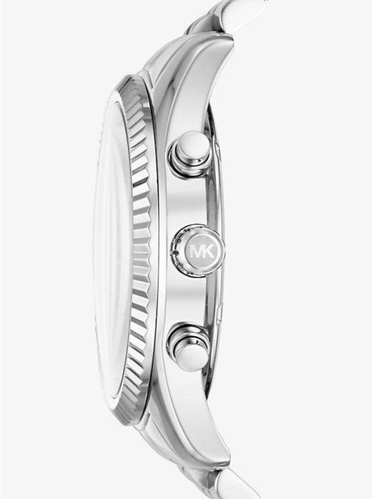Oversized Lexington Silver-Tone Watch