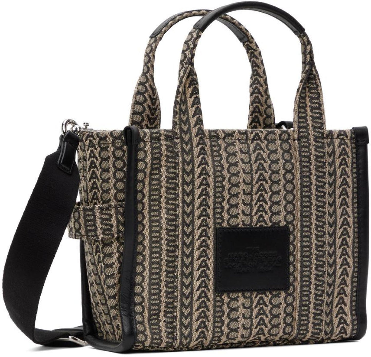 Beige 'The Monogram Small' Tote