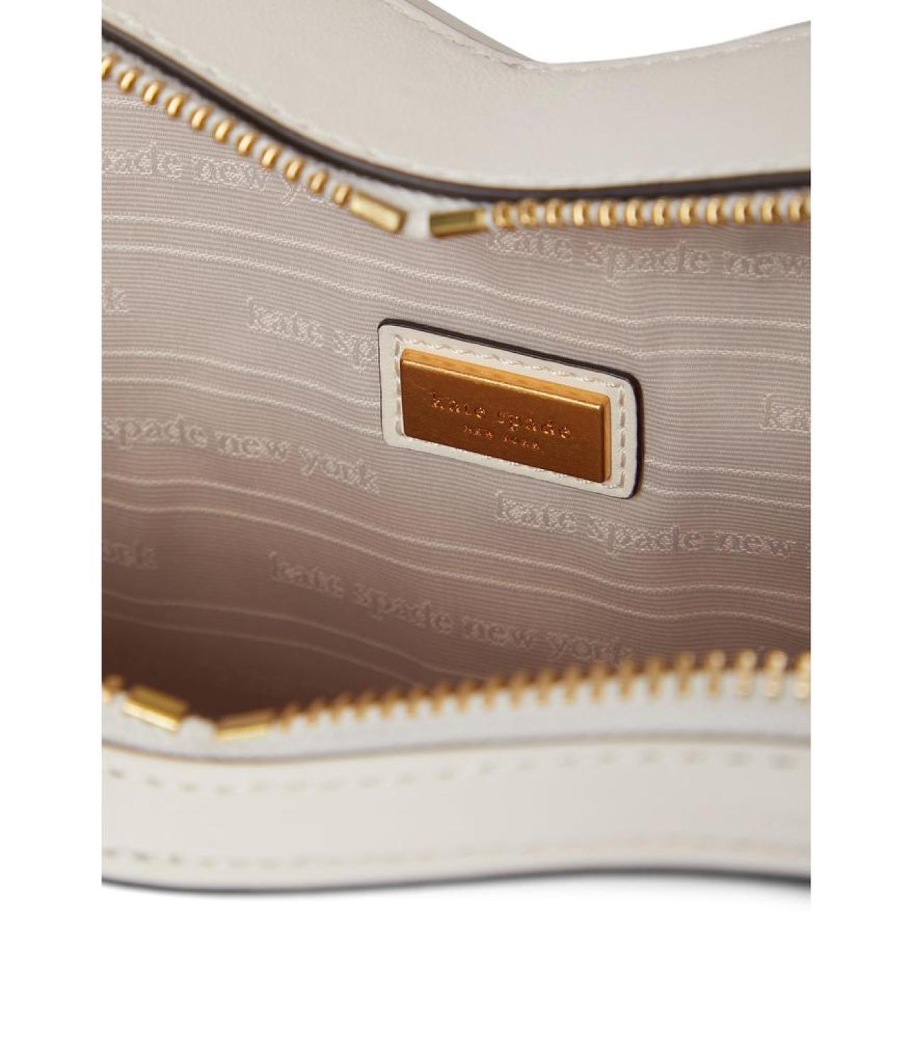 Pitter Patter Smooth Leather 3-D Heart Crossbody