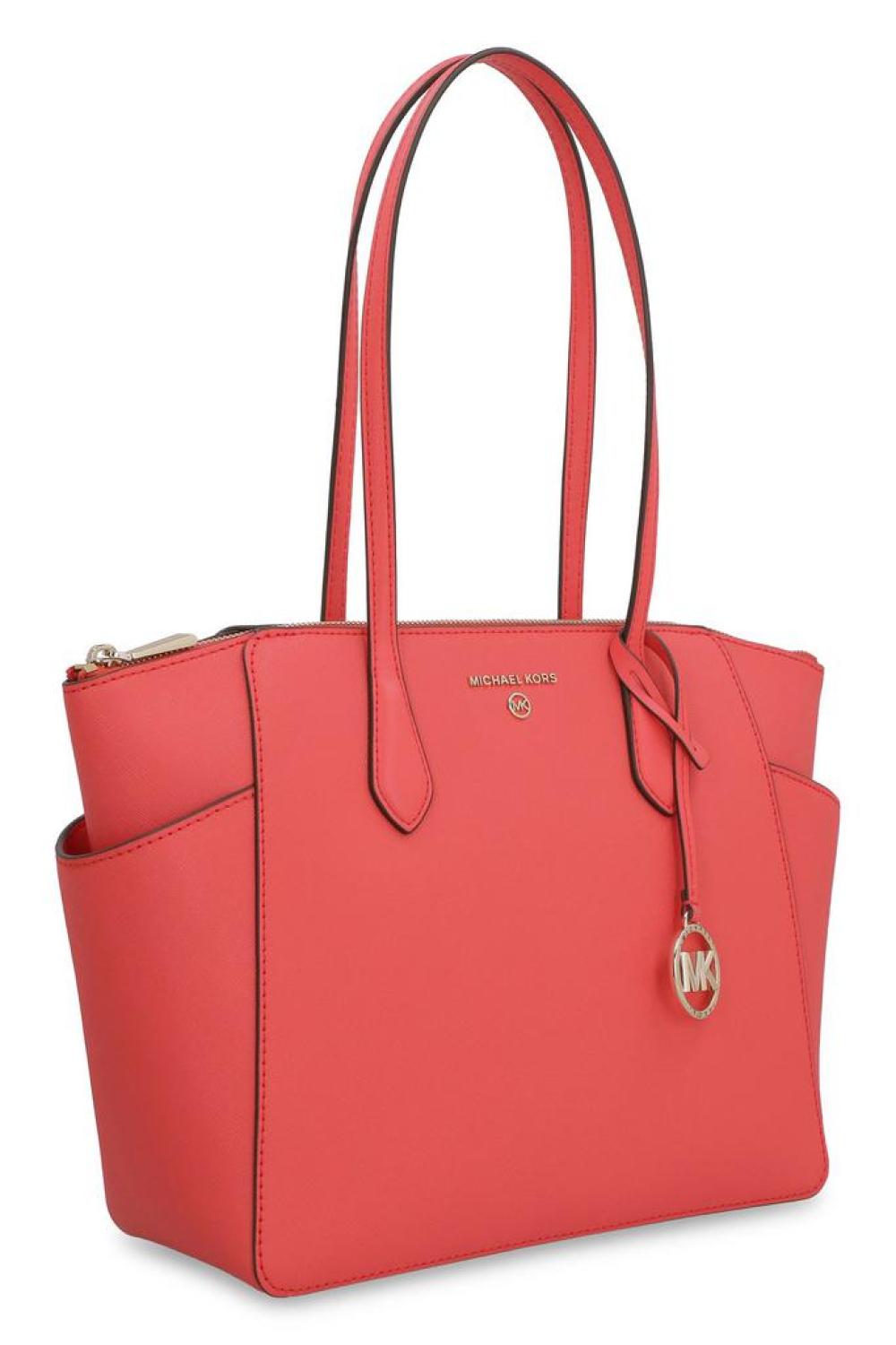 Michael Michael Kors Marilyn Medium Logo Plaque Tote Bag
