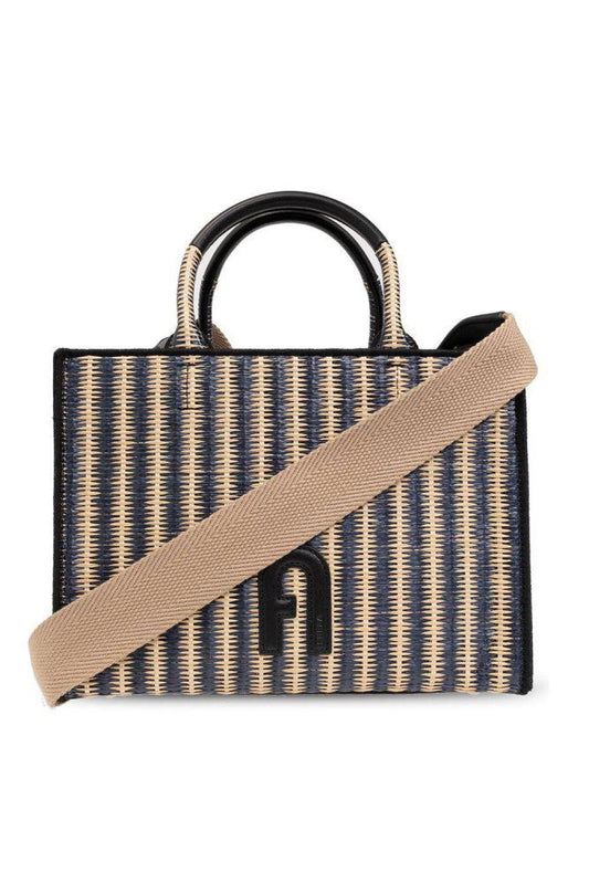 Furla Opportunity Logo Patch Small Shopper Bag