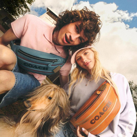 Coach Outlet Warren Belt Bag With Coach Stripe