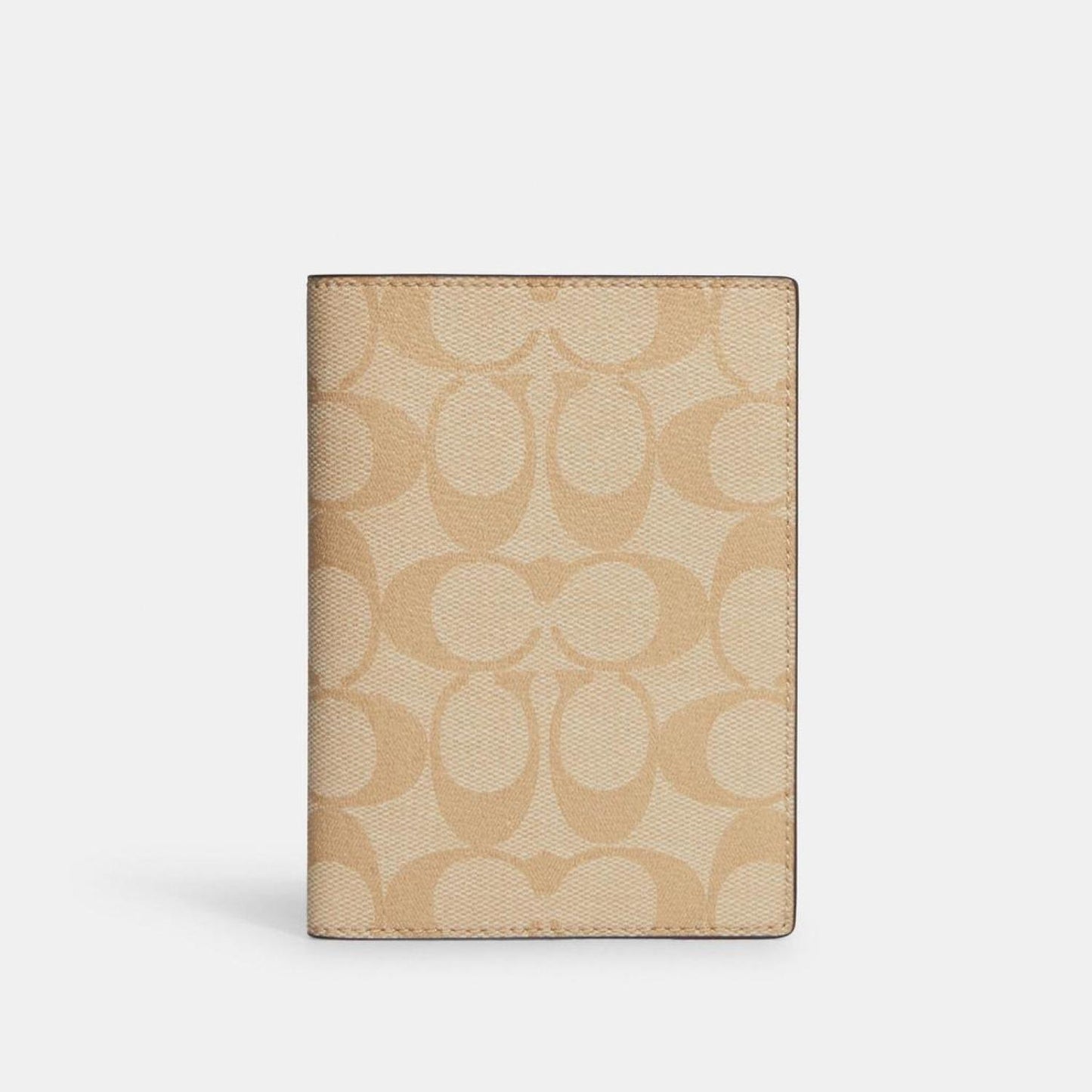 Coach Outlet Passport Case In Signature Canvas