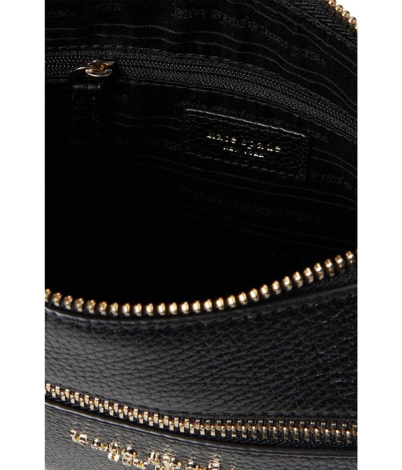 Hudson Pebbled Leather Medium Crossbody