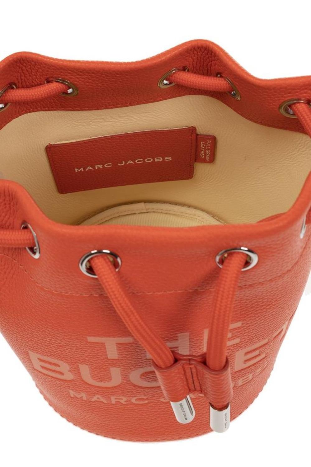 Marc Jacobs Logo Embossed Bucket Bag