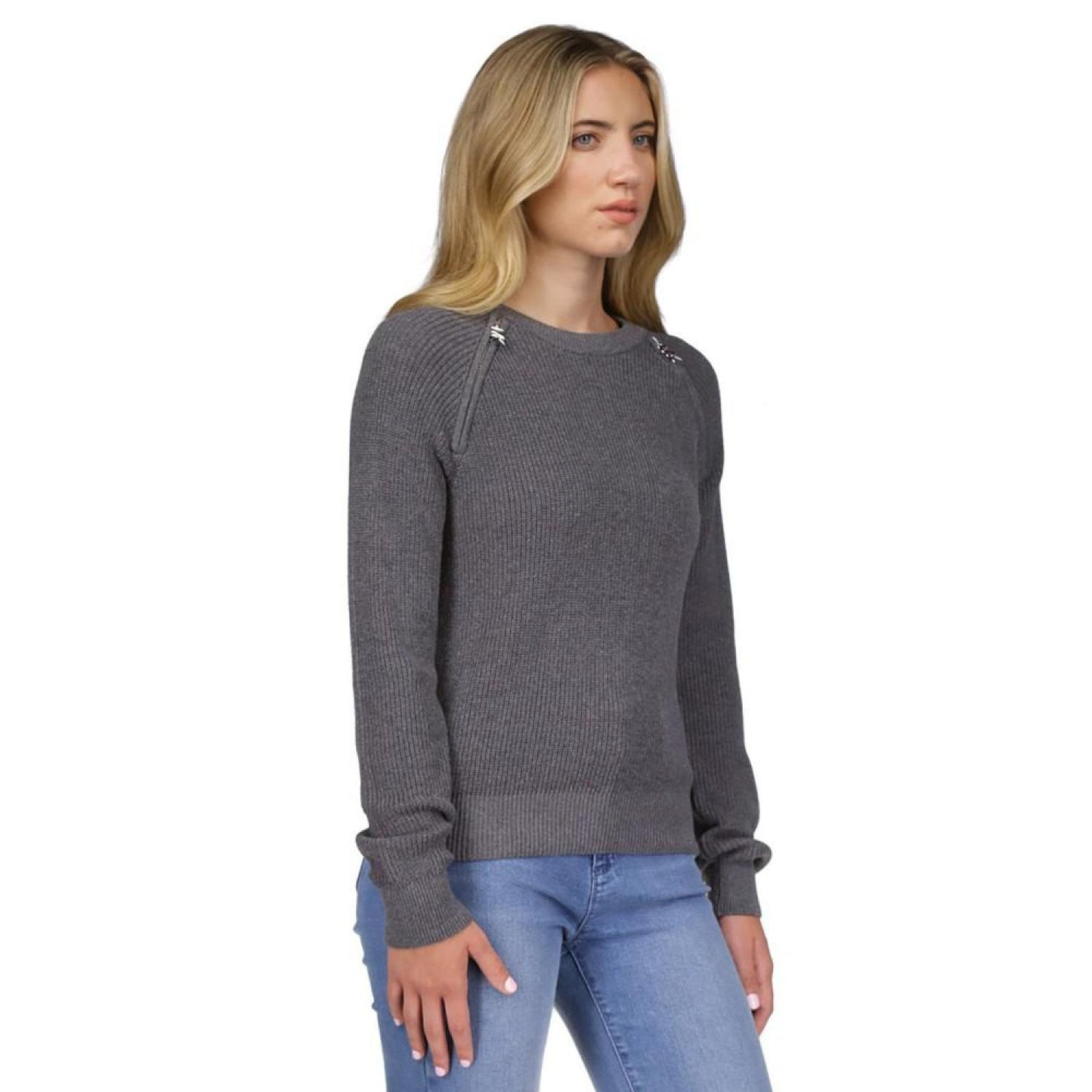 Women's Shaker Sweater, Regular & Petite