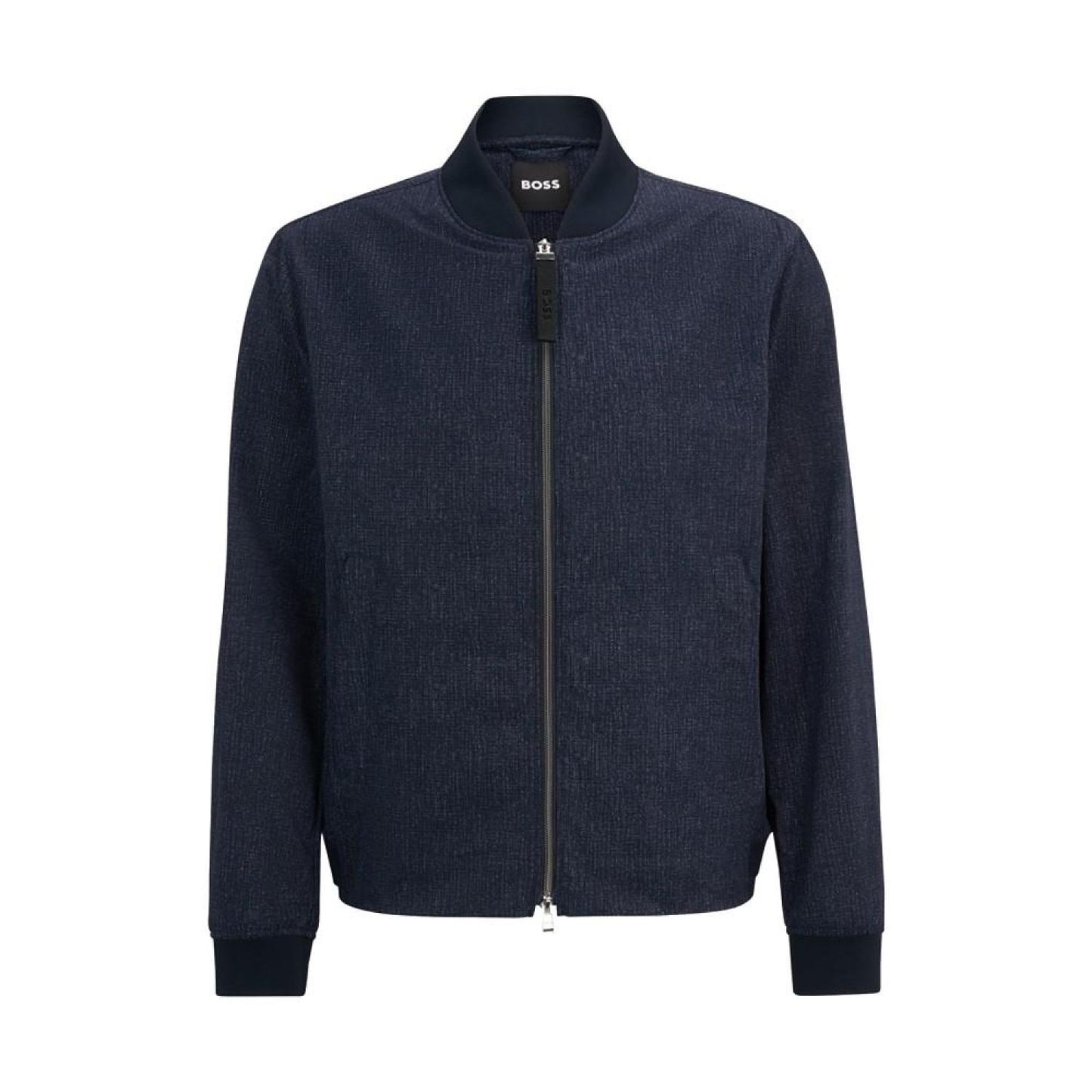 Men's Slim-Fit Jacket in Performance-Stretch Water-Repellent Fabric