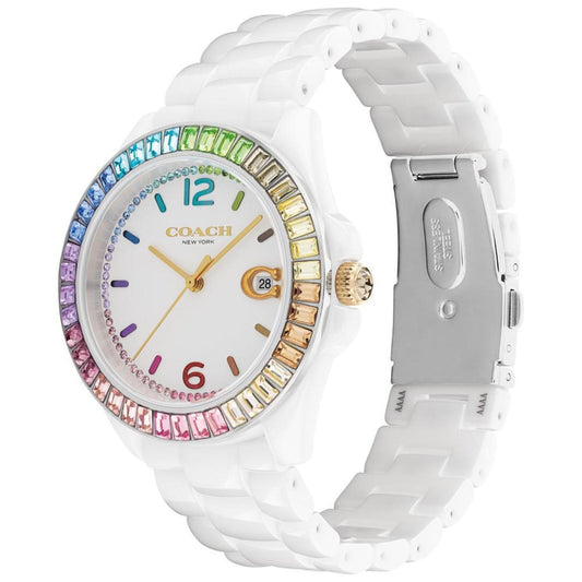 Women's Greyson Ceramic Bracelet Watch, 36mm