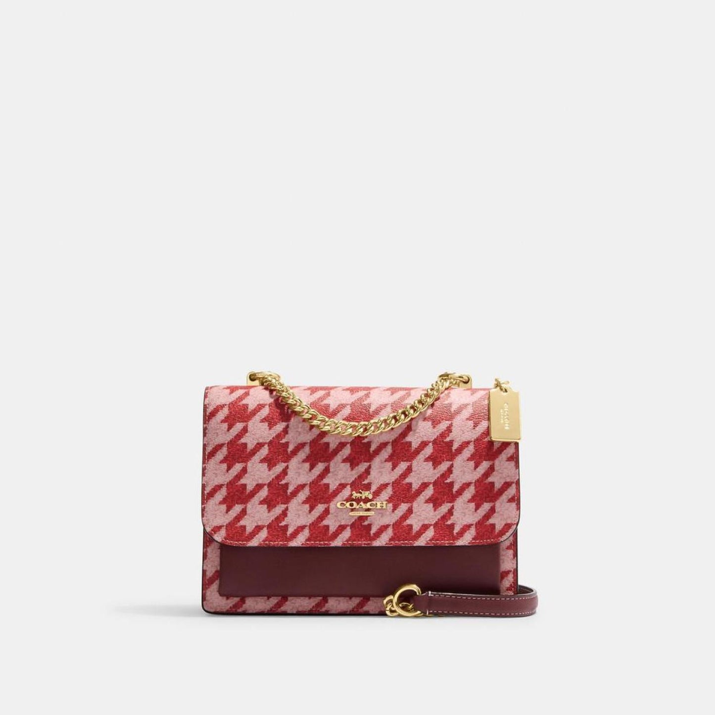 Coach Outlet Klare Crossbody With Houndstooth Print