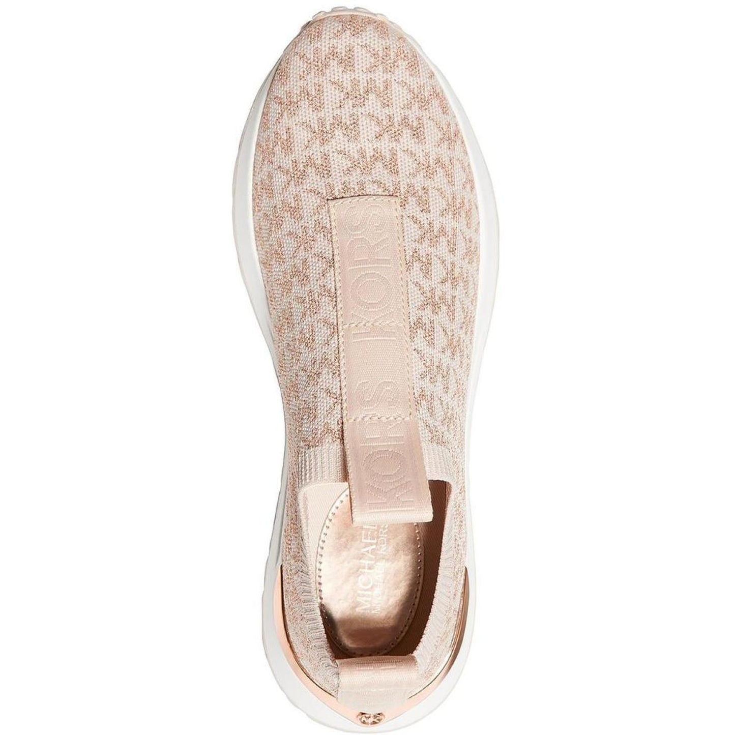 Bodie Womens Metallic Logo Casual and Fashion Sneakers