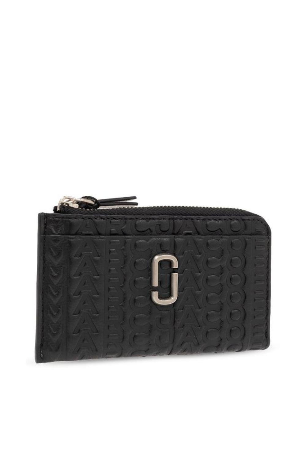 Marc Jacobs The Monogram Debossed J Marc Top Zip Multi Wallet