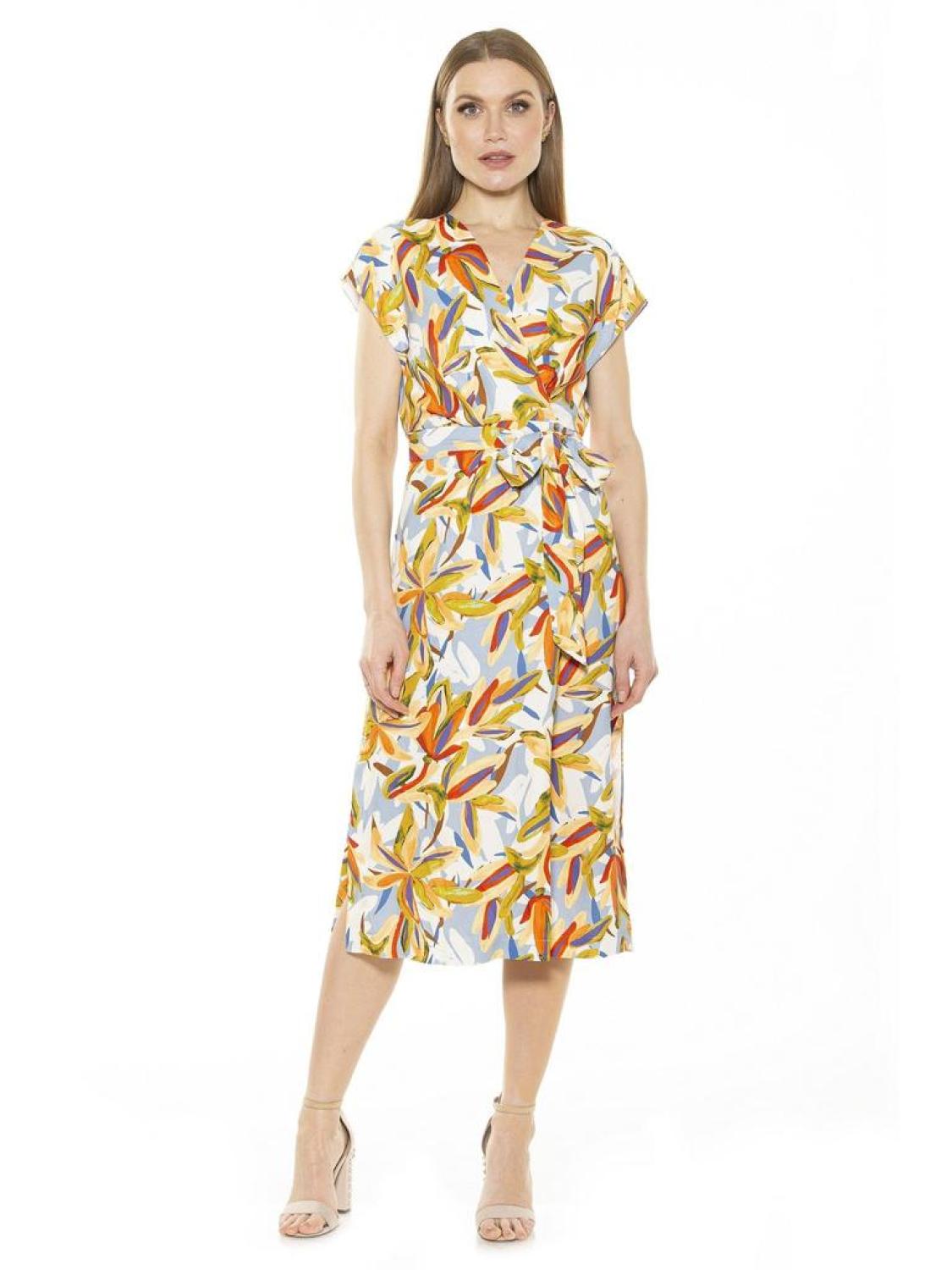 Iris Wrap Dress