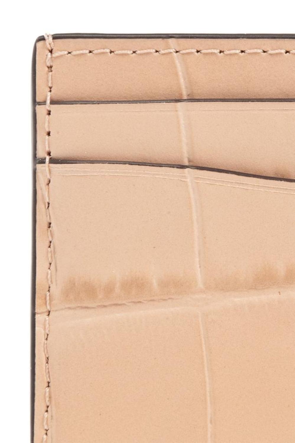 Coach Logo Plaque Embossed Card Case