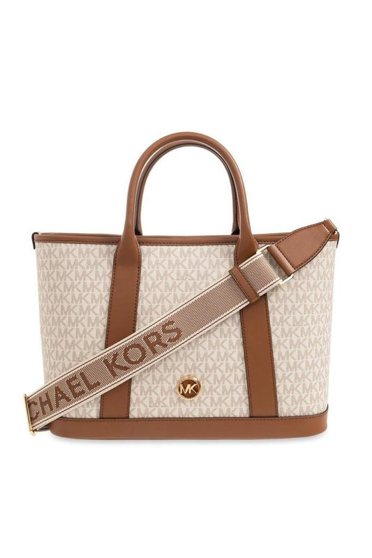 Michael Michael Kors Luisa Logo Plaque Tote Bag