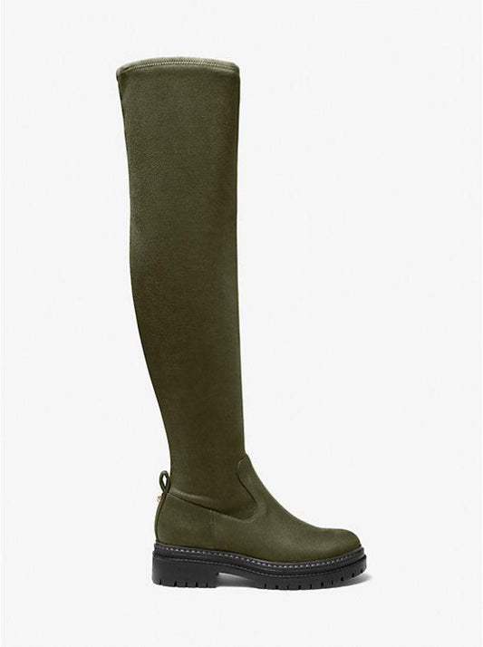 Cyrus Faux Stretch Suede Over-The-Knee Boot