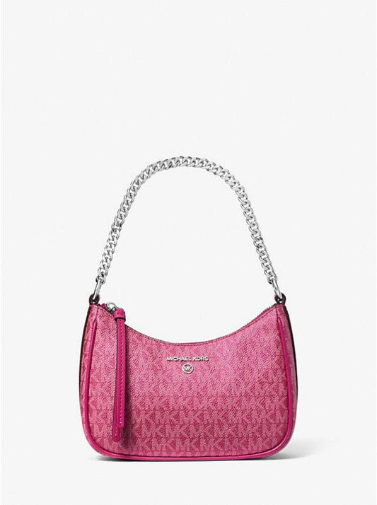 Jet Set Charm Small Signature Logo Pochette