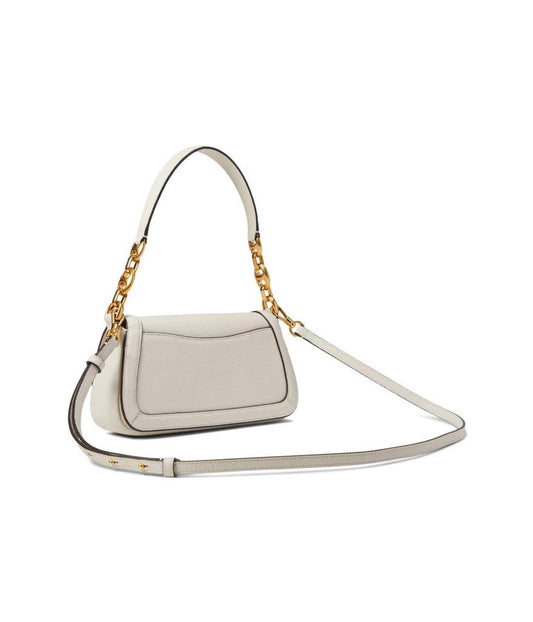 Gramercy Pebbled Leather Small Flap Shoulder Bag