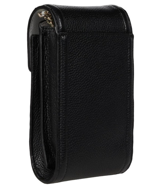 Knott Pebbled Leather North/South Crossbody