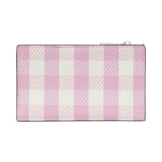 Morgan Gingham Field Printed Small Slim Bifold Wallet