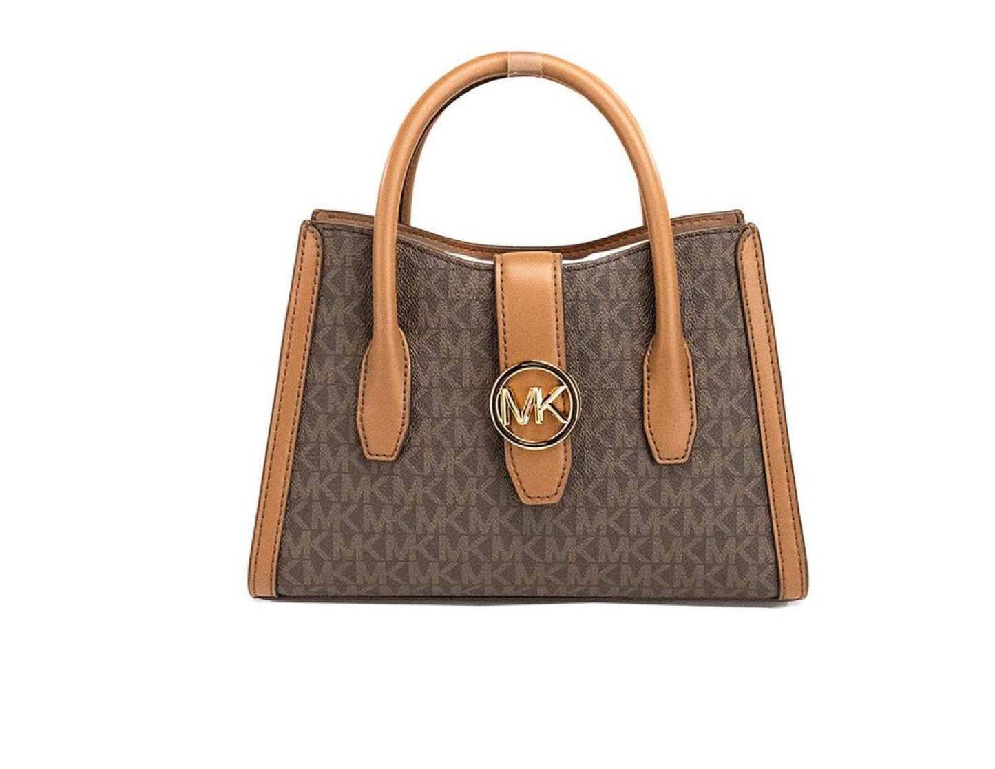 Michael Kors Gabby Small PVC Top Zip Satchel Crossbody Bag Women's Purse