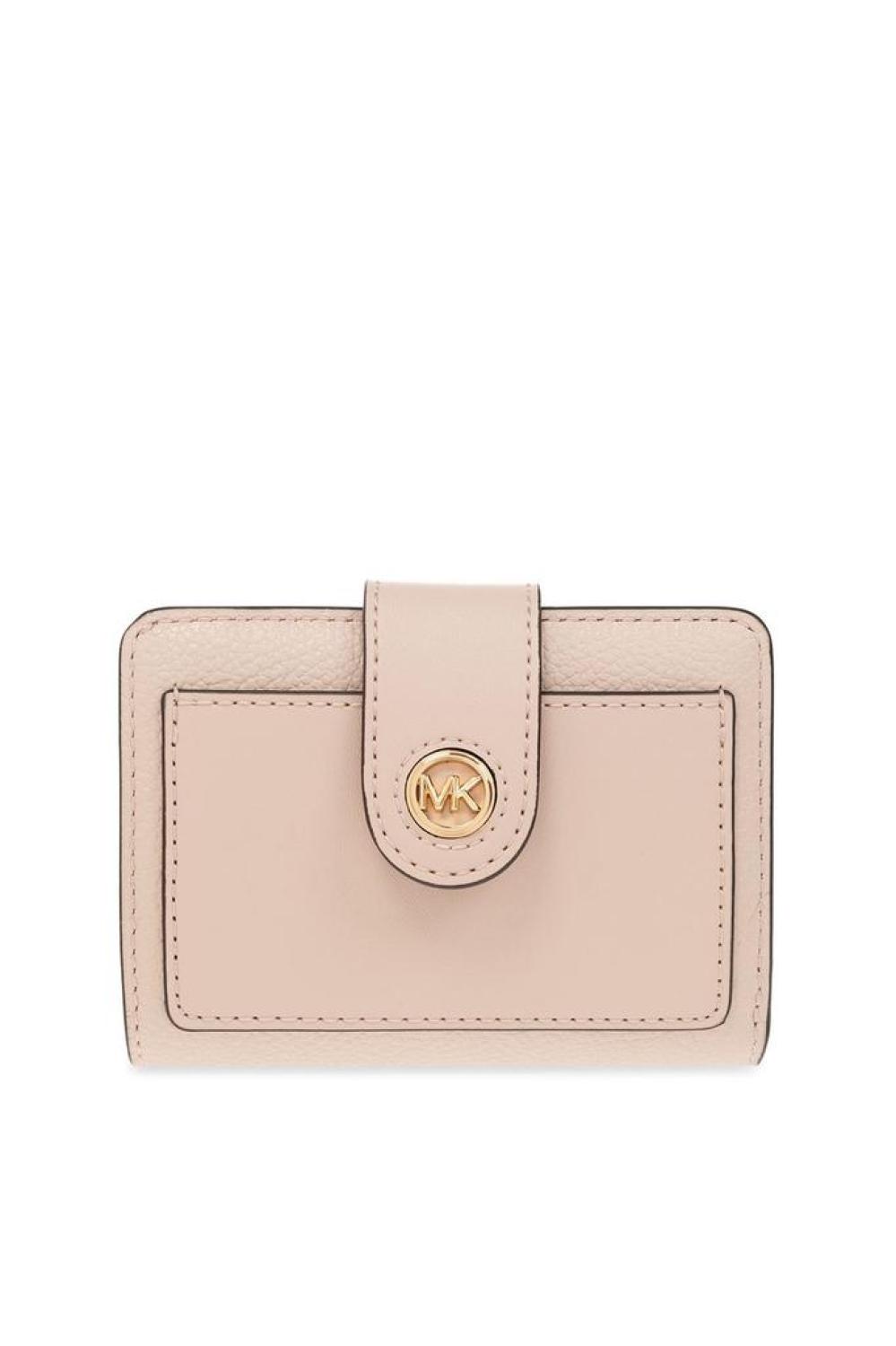Michael Michael Kors Logo-Plaque Zipped Wallet